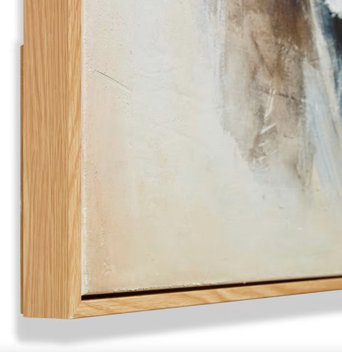 Gathered Hand Painted Wall Art