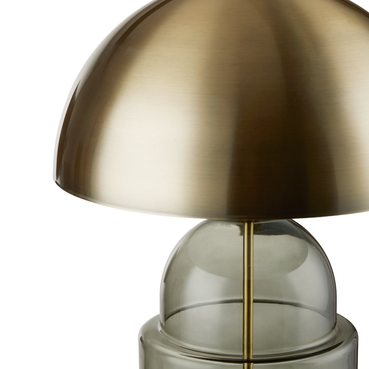 Domed Table Lamp Green