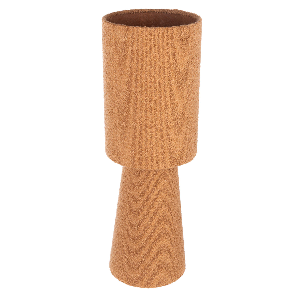 Rust Boucle Table Lamp