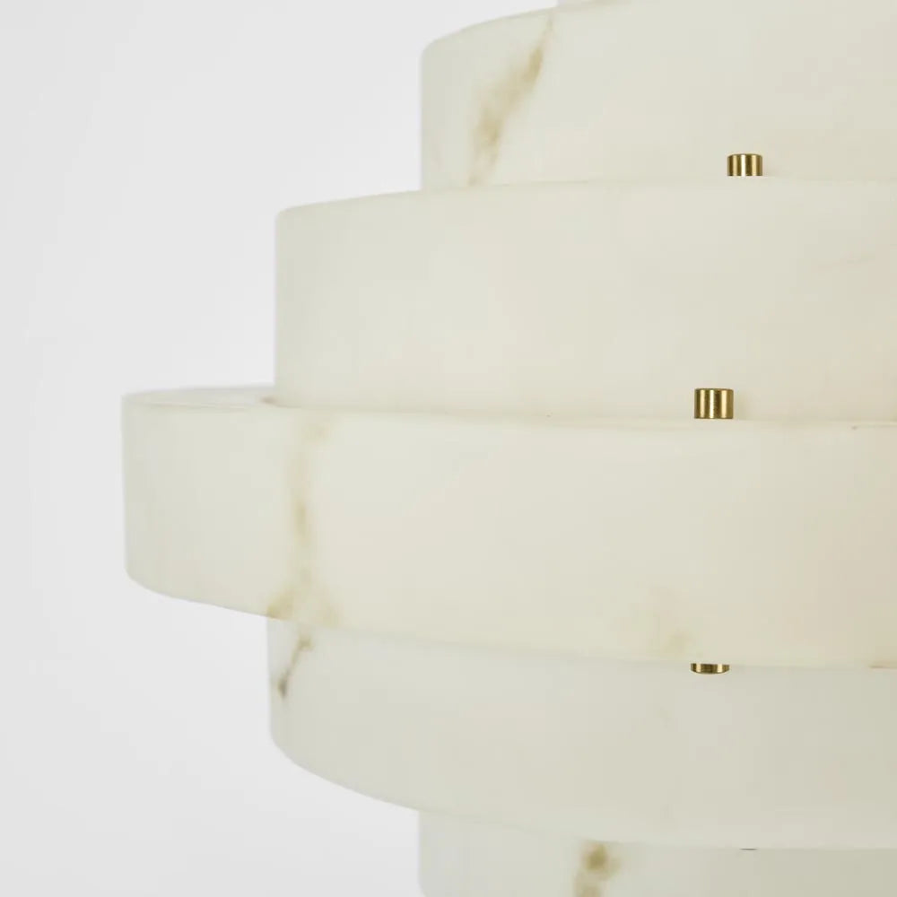 Opulent ceiling pendant, alternate angle - Lurepa Interiors