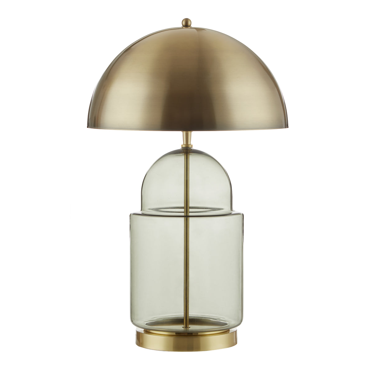 Domed Table Lamp Green