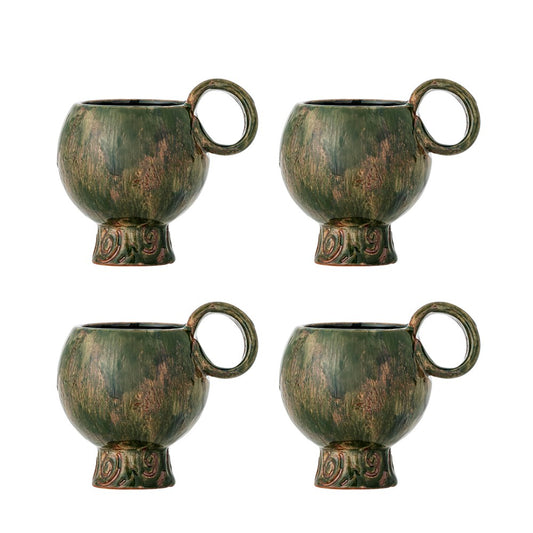 Set of 4 Avonlea Cup, Green