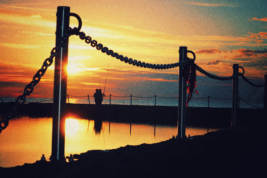 Fisherman at Sunrise
