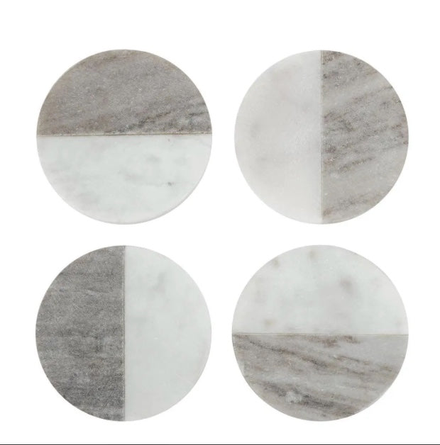 Coaster Set of 4 Round