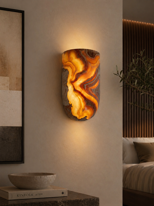 Astria Signature Onyx Sconce