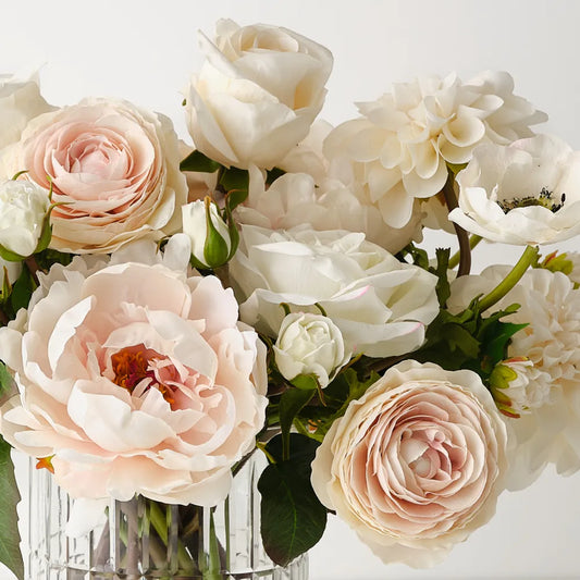 Rose Dahlia Mix in Vase