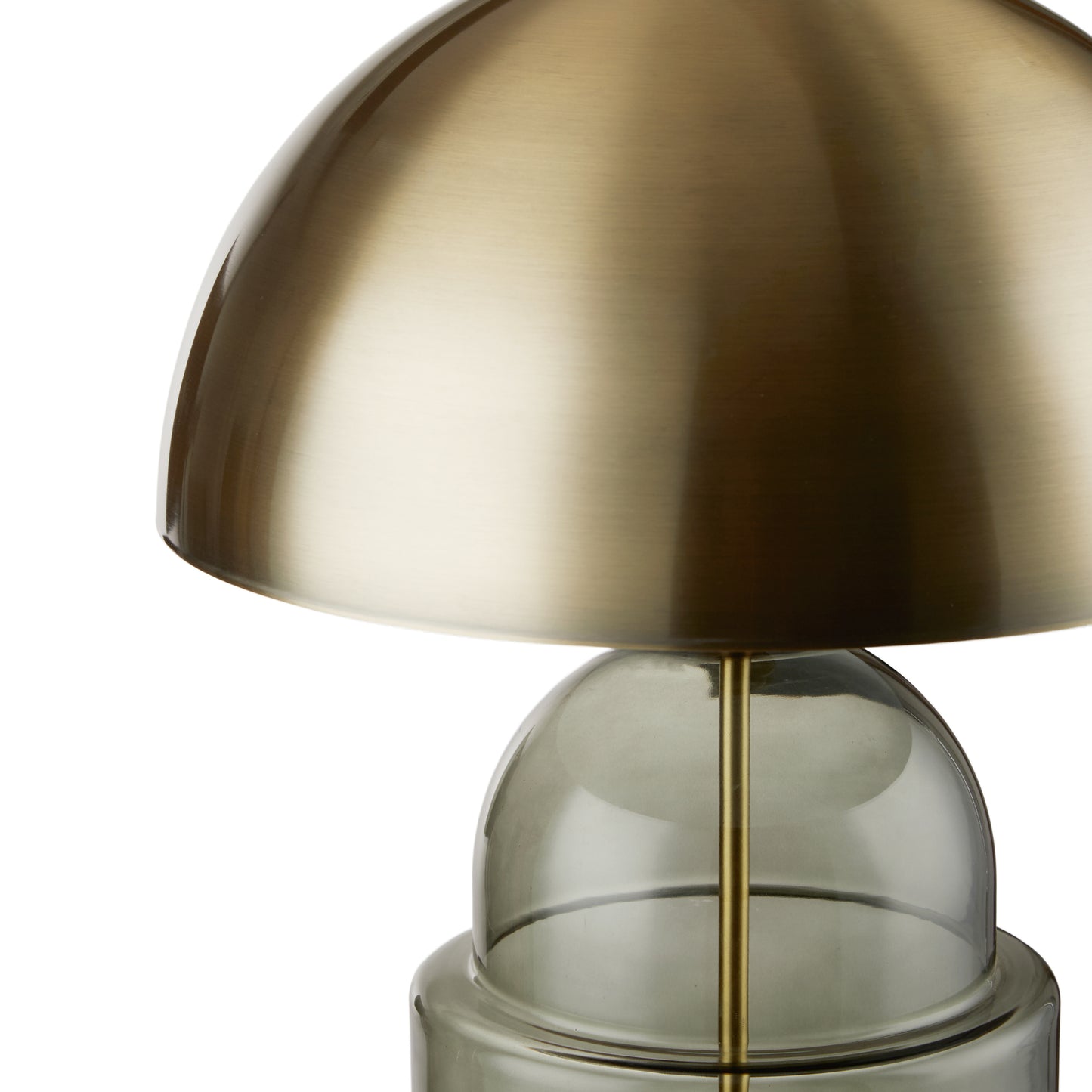 Domed Table Lamp Green