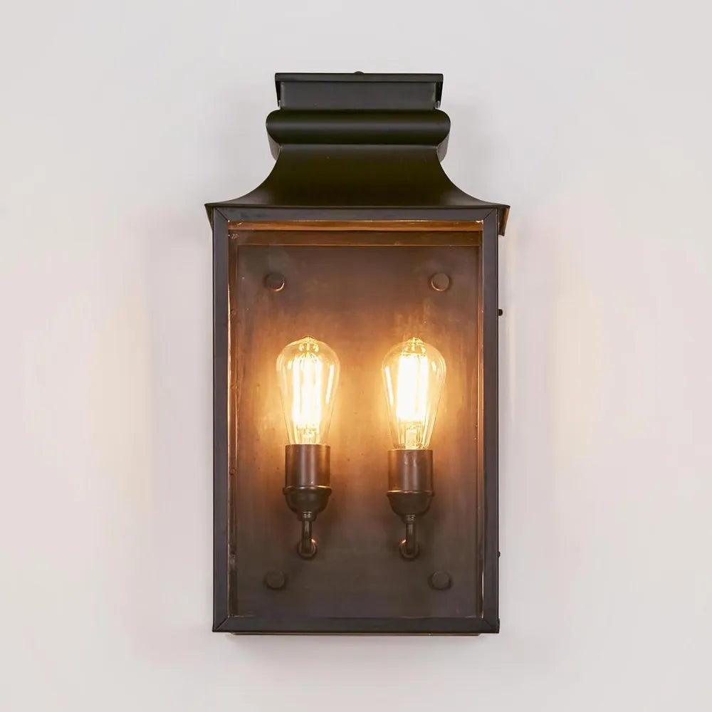 West Outdoor Wall Light Black