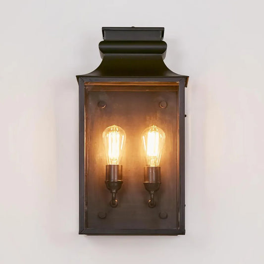 West Outdoor Wall Light Black