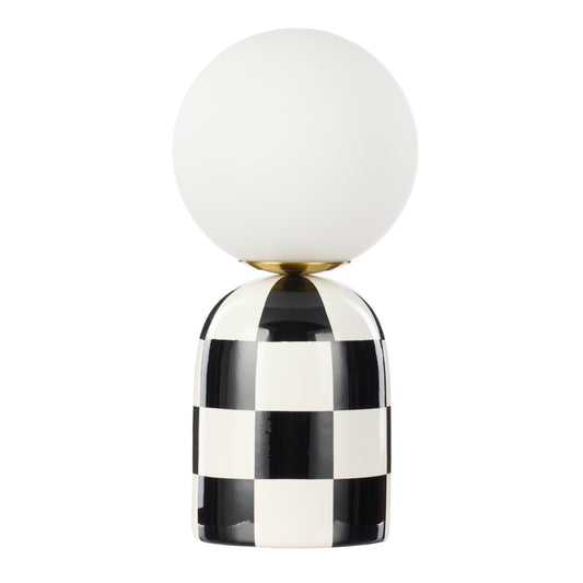 Black and white Table lamp.