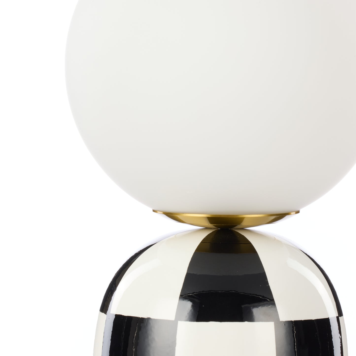 Black and white Table lamp.