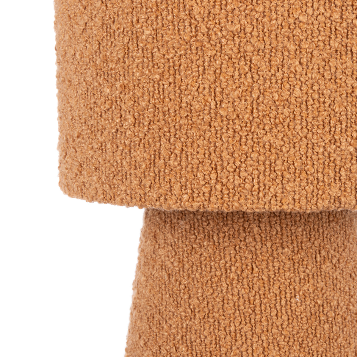 Rust Boucle Table Lamp