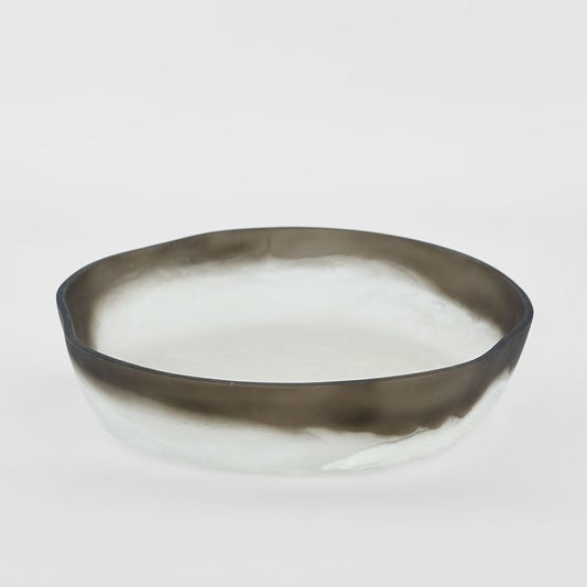 Black and White Resin Bowl