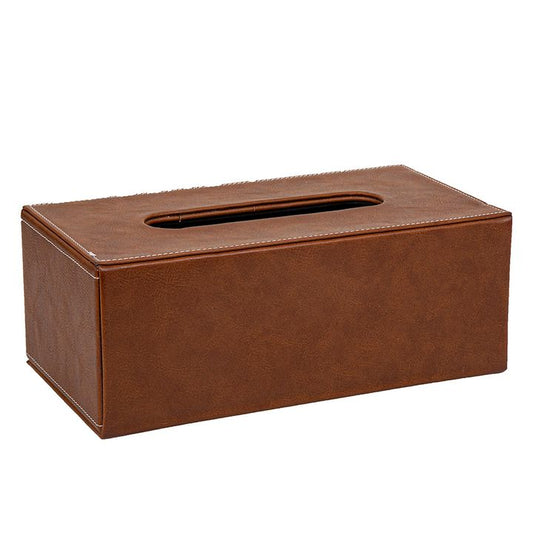 RECTANGLE TISSUE BOX TAN