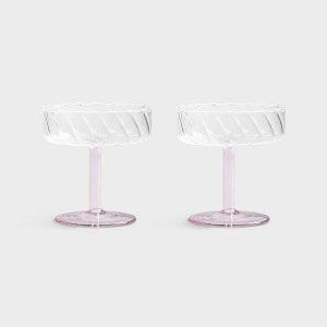 Champagne Glasses Set of 2 Small