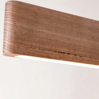 Kiama Linear Pendant timber detail - Lurepa Interiors