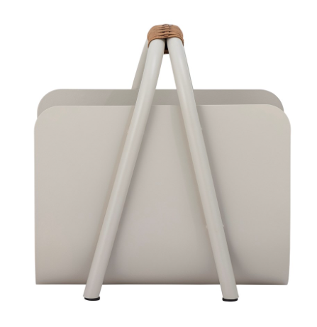 Magazine holder, alternate angle - Lurepa Interiors