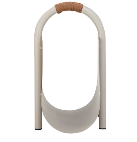 Magazine holder, detail - Lurepa Interiors