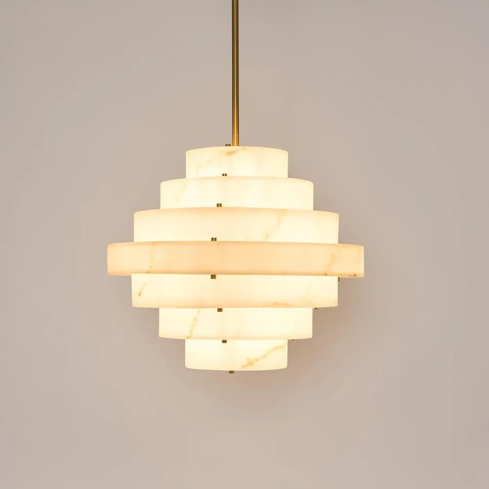Opulent ceiling pendant, detail - Lurepa Interiors