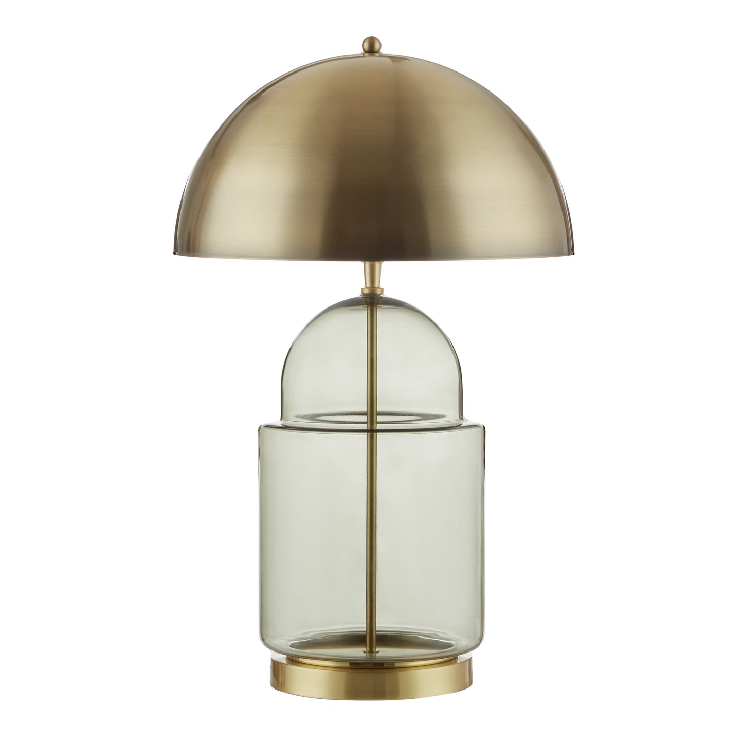 Domed Table Lamp Green